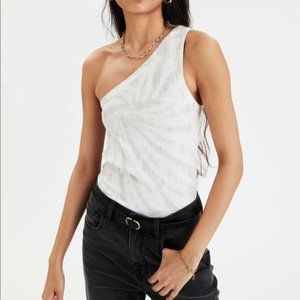 One Shoulder Tye Dye Tank